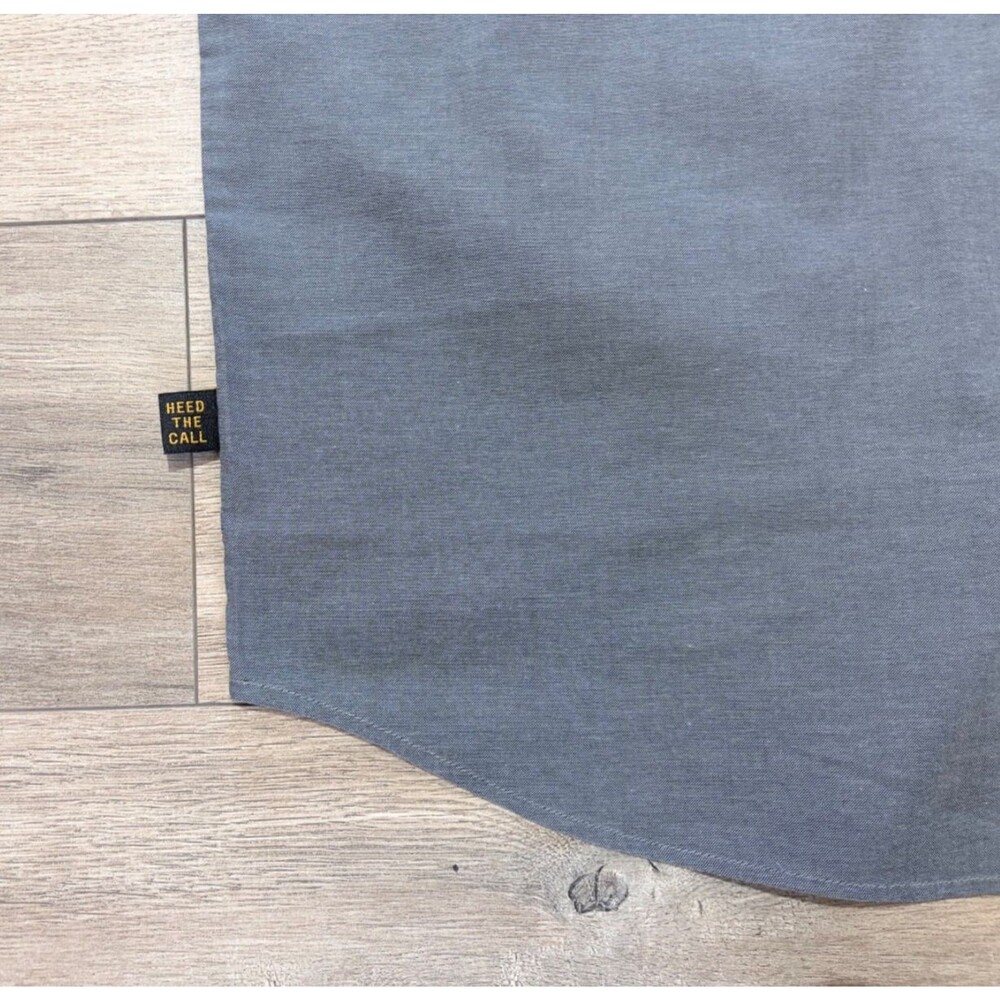 Howler Brothers Gaucho Snapshirt Osprey Prey Charcoal Gray Mens XL NWT Collector - Picture 7 of 9